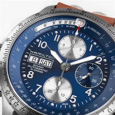 Hamilton Khaki Aviation X-Wind Autochrono 44mm Erkek Kol Saati H77506540