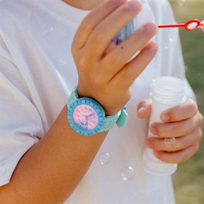 Flik Flak FCSP126 Blue Splash Çocuk Kol Saati