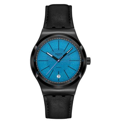 Swatch Irony YIB408 Blackcloak Mechanism Automatic Erkek Saati