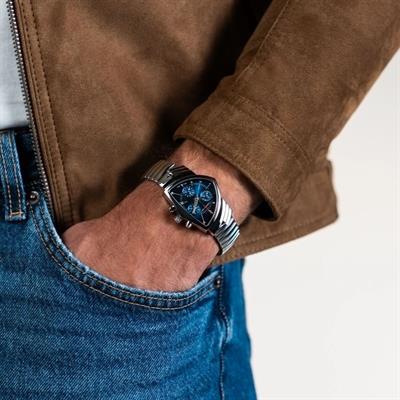 Hamilton Ventura Chrono Quartz H24432141 Erkek Saati