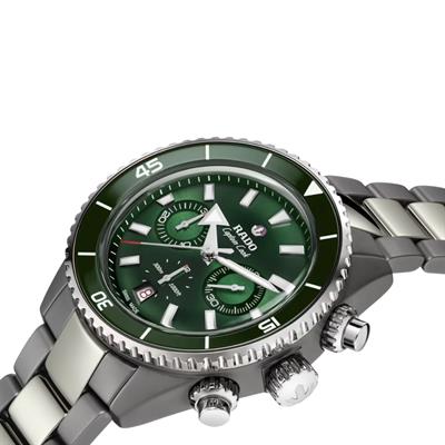 Rado Captain Cook High-Tech Ceramic Automatic Chronograph Erkek Kol Saati R32189313