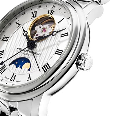 Frederique Constant Classics Heart Beat Moonphase Date Erkek Kol Saati FC-335MC4P6B2