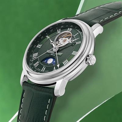 Frederique Constant Heart Beat Moonphase FC-335MCGRW4P26 Erkek Saati