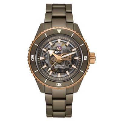 Rado Captain Cook High-Tech Ceramic Skeleton Erkek Kol Saati R32150162