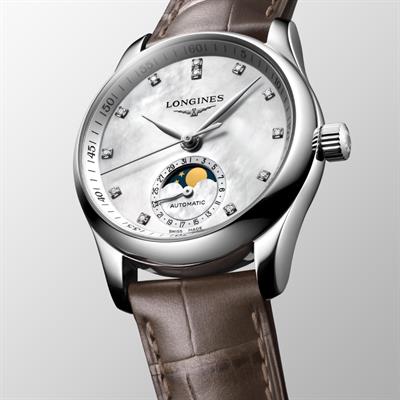 Longines Master Collection Moonphase 34mm Bayan Saati L2.409.4.87.4