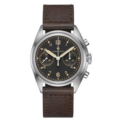 Hamilton Khaki Aviation Pilot Pioneer Mechanical Chronograph Erkek Kol Saati H76409530