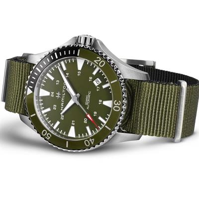 Hamilton Khaki Navy Scuba Erkek Kol Saati 40mm H82375961