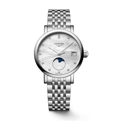 Longines Elegant Collection Moonphase L4.330.4.87.6 Bayan Kol Saati