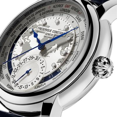 Frederique Constant Classics Worldtimer Manufacture FC-718WM4H6 Erkek Kol Saati