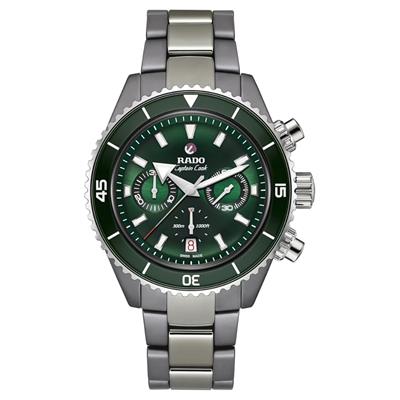 Rado Captain Cook High-Tech Ceramic Automatic Chronograph Erkek Kol Saati R32189313