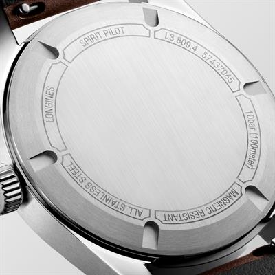 Longines Spirit Pilot 39mm Erkek Kol Saati L3.809.4.53.2