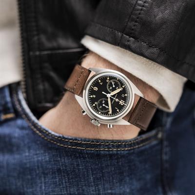 Hamilton Khaki Aviation Pilot Pioneer Mechanical Chronograph Erkek Kol Saati H76409530