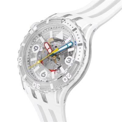 Swatch Scubaqua Aurelia Aurita SSCU09K100 Unisex Kol Saati