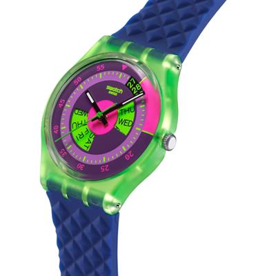 Swatch Neon Skychart Kol Saati SO28G704