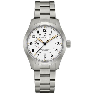 Hamilton Khaki Field Mechanical Power Reserve 40mm Erkek Saati H69509110