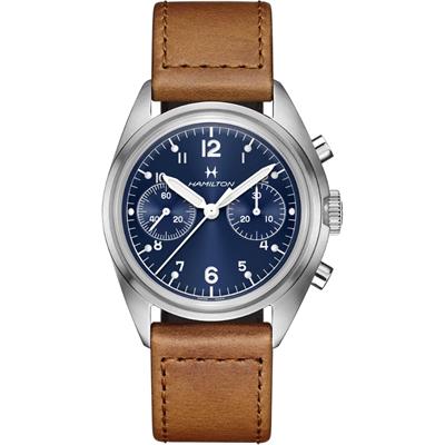 Hamilton Khaki Aviation Pilot Pioneer Mechanical Chronograph Erkek Kol Saati  H76409540