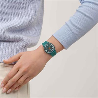 Swatch SO28L100 Wavelengths of Moss Bayan Kol Saati