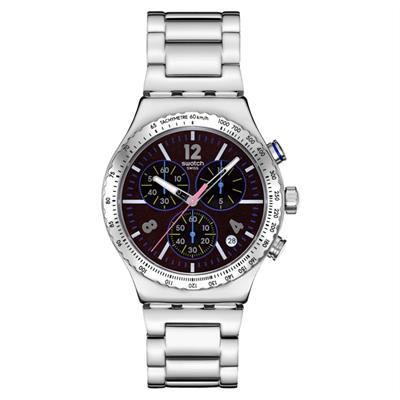 Swatch Irony Chrono YVS533G Purple Glow Erkek Saati