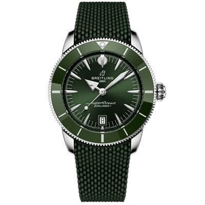 breitling superocean heritage b31 automatic 42 yeşil kadran kauçuk kayış ab3111361l1s1 marmaris gold center
