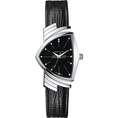 Hamilton Ventura Quartz Men in Black H24411732 Erkek Kol Saati