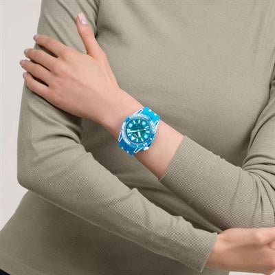 Swatch Scubaqua Blue Fire SSCU09S100 Unisex Kol Saati