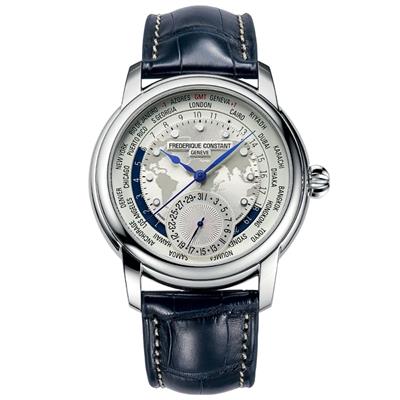 Frederique Constant Classics Worldtimer Manufacture FC-718WM4H6 Erkek Kol Saati
