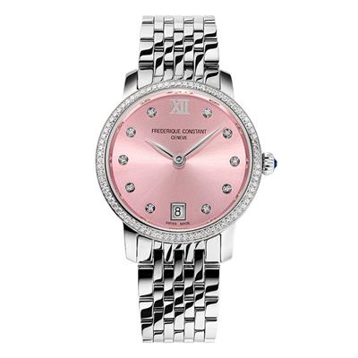  Frederique Constant Classics Slimline Ladies  FC-220LPD1SD26B Kadın Kol Saati