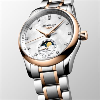 Longines Master Collection Moonphase 34mm Bayan Saati L2.409.5.89.7