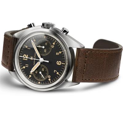 Hamilton Khaki Aviation Pilot Pioneer Mechanical Chronograph Erkek Kol Saati H76409530