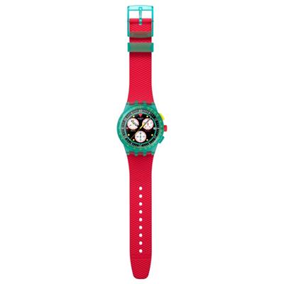 Swatch Neon Emerald Chrono Erkek Kol Saati SUSG409