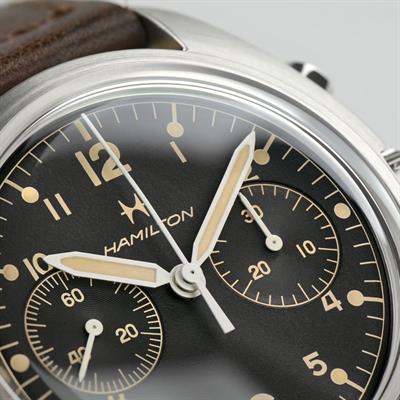 Hamilton Khaki Aviation Pilot Pioneer Mechanical Chronograph Erkek Kol Saati H76409530