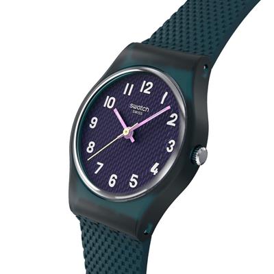 Swatch LL127 Teal Weave Bayan Kol Saati