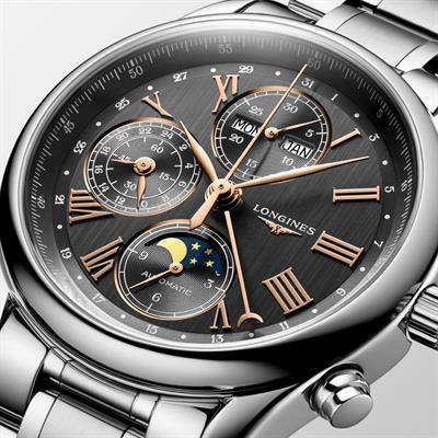 Longines Master Collection Chrono Moonphase 40mm L2.673.4.61.6 Erkek Saati