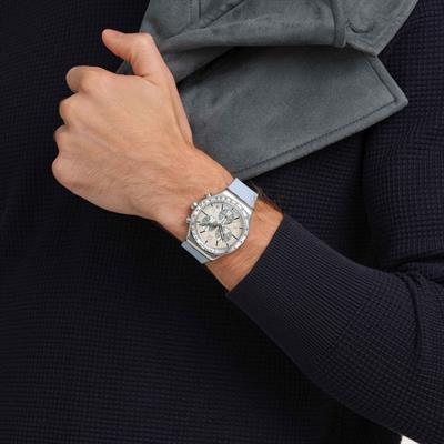 Swatch Irony Chrono YVS536 Blueshift Glow Erkek Saati