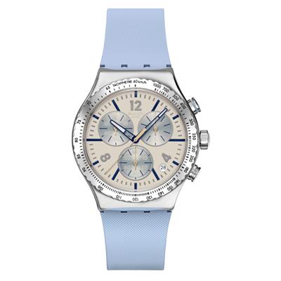 Swatch Irony Chrono YVS536 Blueshift Glow Erkek Saati