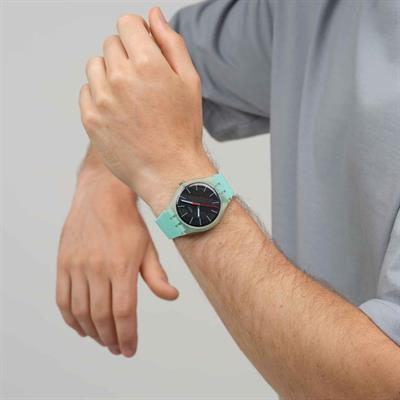 Swatch Hint Of Mint SO29L103 Unisex Kol Saati