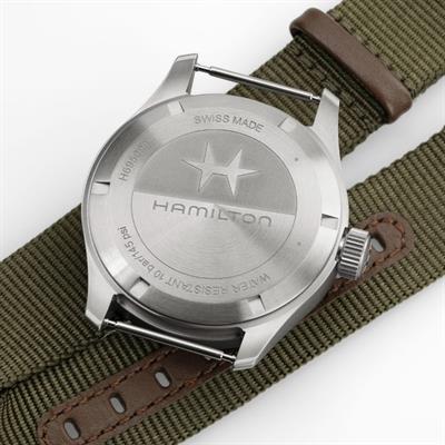 Hamilton Khaki Field Mechanical Power Reserve 40mm Erkek Saati H69509930