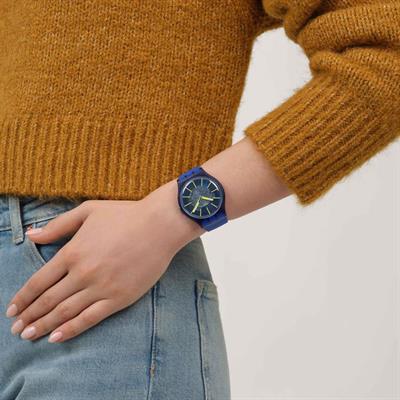 Swatch SO29I100 Revealed in the Depths Unisex Kol Saati