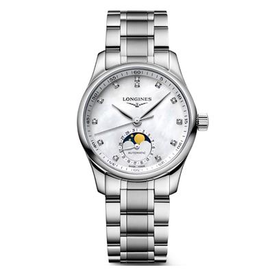 Longines Master Collection Moonphase 34mm Bayan Saati L2.409.4.87.6