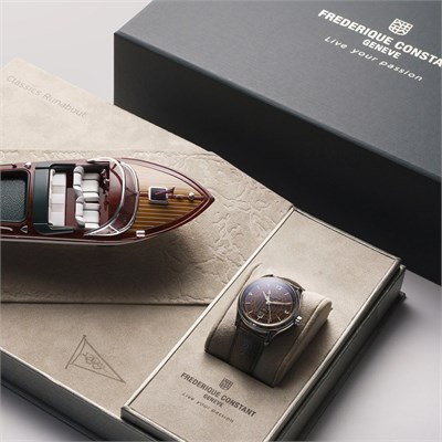 Frederique Constant Classics Runabout Automatic GMT FC-350RBR5B6 Erkek Kol Saati
