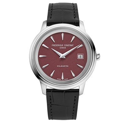 Frederique Constant Moneta Solarmetre FC-120BRG3S6 Erkek Kol Saati