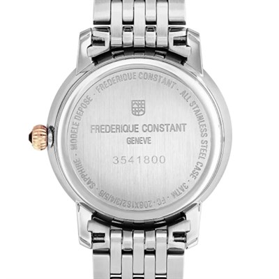 Frederique Constant Slimline Ladies Moonphase FC-206MPWD1S2B Kadın Kol Saati