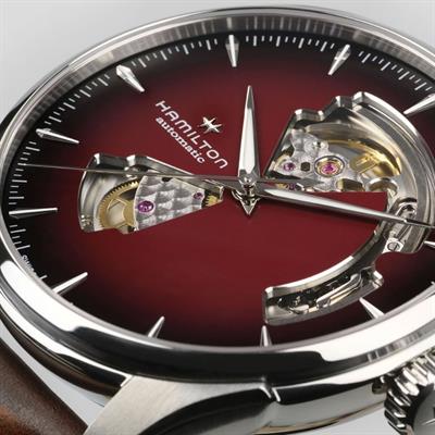 Hamilton Jazzmaster Open Heart Auto 40mm Erkek Kol Saati H32675570
