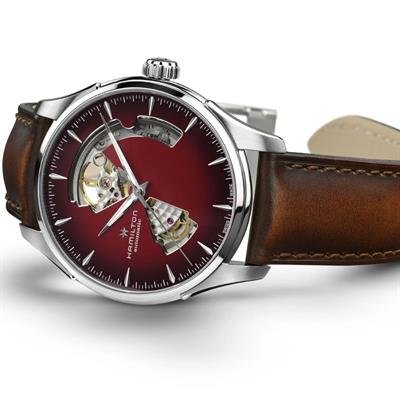 Hamilton Jazzmaster Open Heart Auto 40mm Erkek Kol Saati H32675570