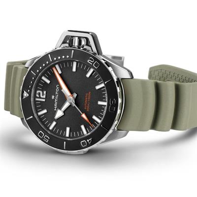 Hamilton Khaki Navy Frogman Auto 41mm Erkek Kol Saati H77455331