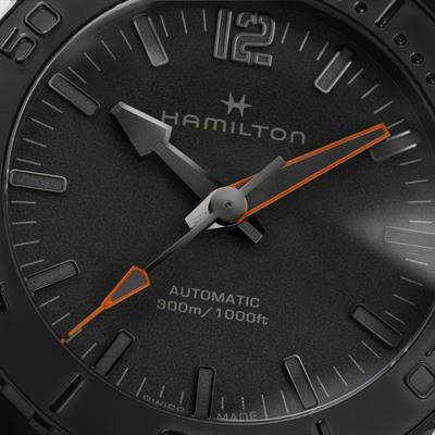 Hamilton Khaki Navy Frogman Auto 46mm Erkek Kol Saati H77845330