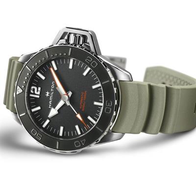 Hamilton Khaki Navy Frogman Auto 46mm Erkek Kol Saati H77825331