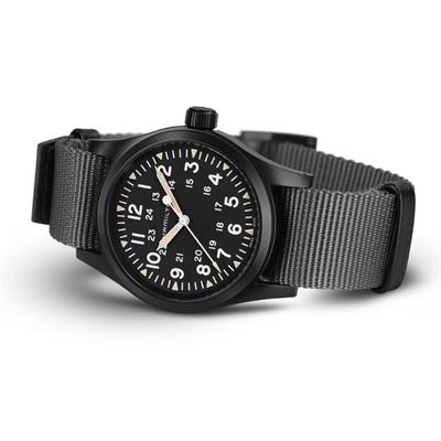 Hamilton 38 mm Khaki Field Mechanical H69409930 kol saati