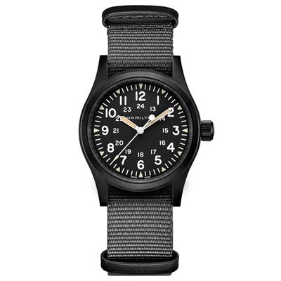 Hamilton 38 mm Khaki Field Mechanical H69409930 kol saati