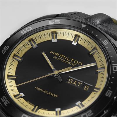 Hamilton American Classic Pan Europ Day Date Auto 42mm Erkek Kol Saati H35425730